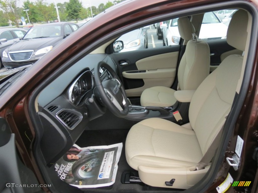 2013 Chrysler 200 Touring Sedan Front Seat Photo #70353982