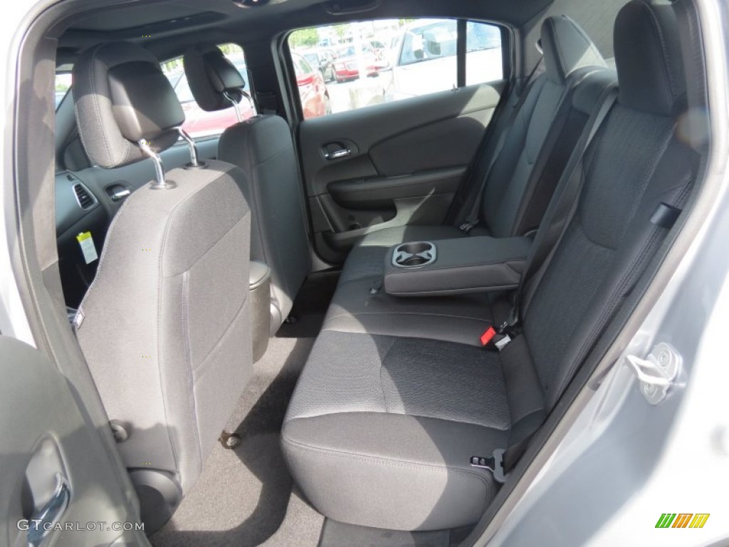 Black Interior 2013 Chrysler 200 Touring Sedan Photo #70354095