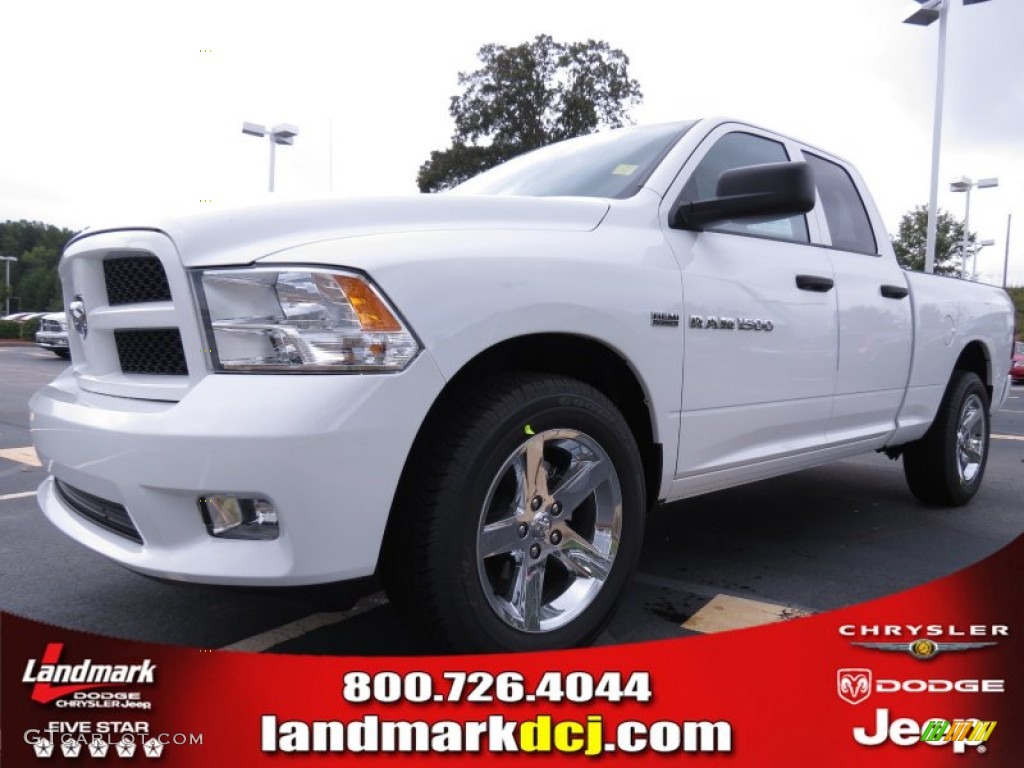 Bright White Dodge Ram 1500