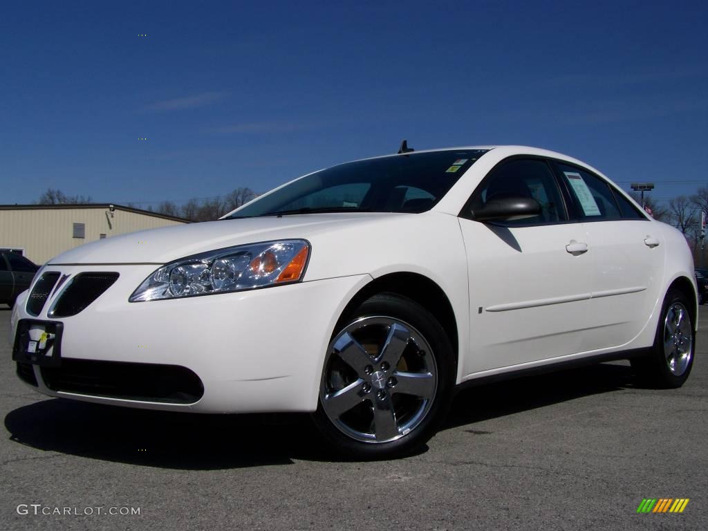 2008 G6 GT Sedan - Ivory White / Ebony Black photo #1