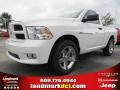 2012 Bright White Dodge Ram 1500 Express Regular Cab  photo #1