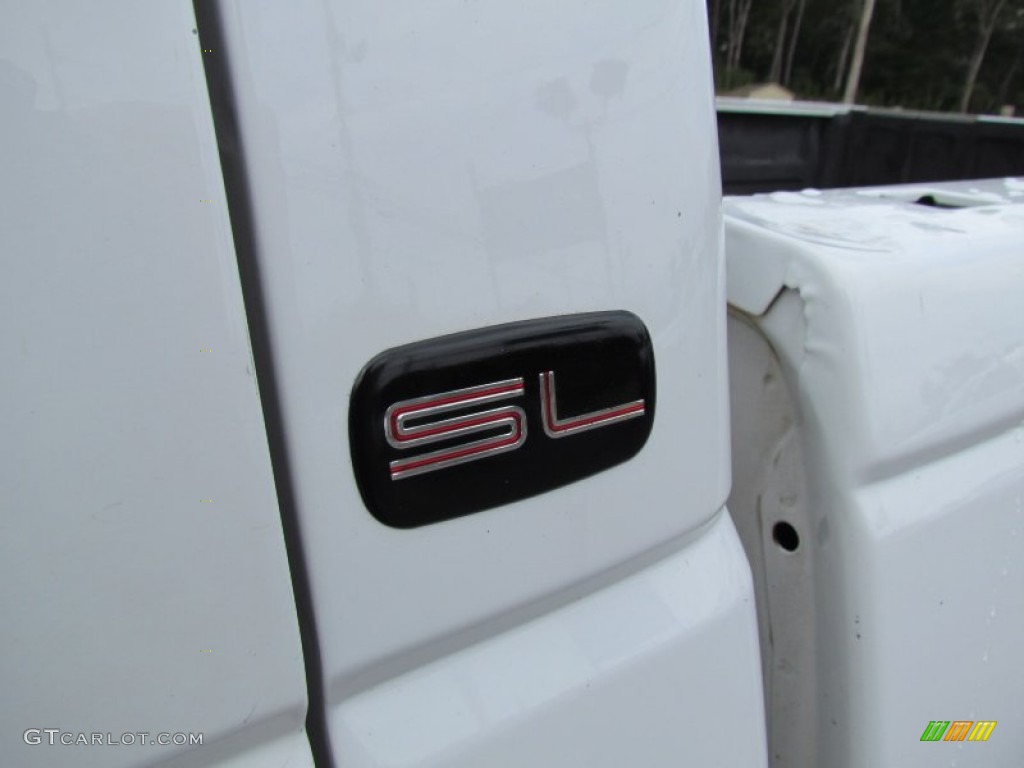 1999 Sierra 3500 SL Regular Cab - Summit White / Gray photo #14