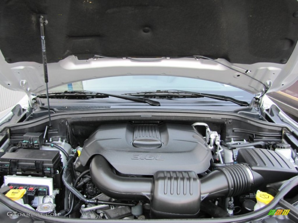 2011 Dodge Durango Express 4x4 3.6 Liter DOHC 24-Valve VVT Pentastar V6 Engine Photo #70356561