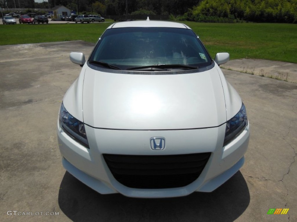 Premium White Pearl 2011 Honda CR-Z Sport Hybrid Exterior Photo #70356843