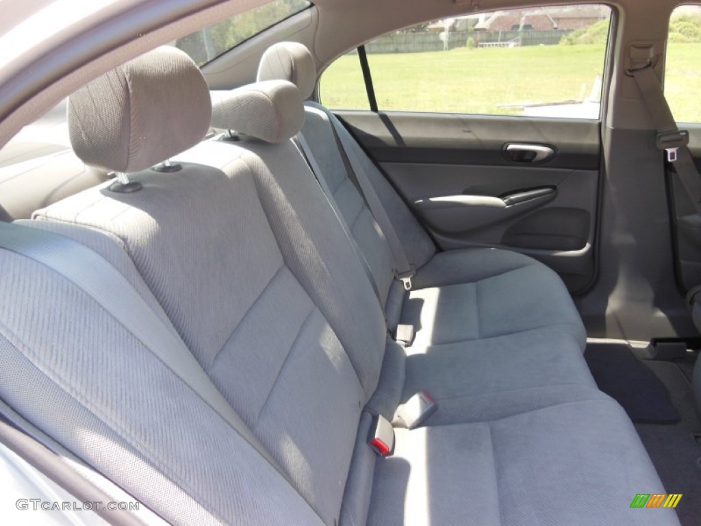 2010 Civic LX Sedan - Alabaster Silver Metallic / Gray photo #8