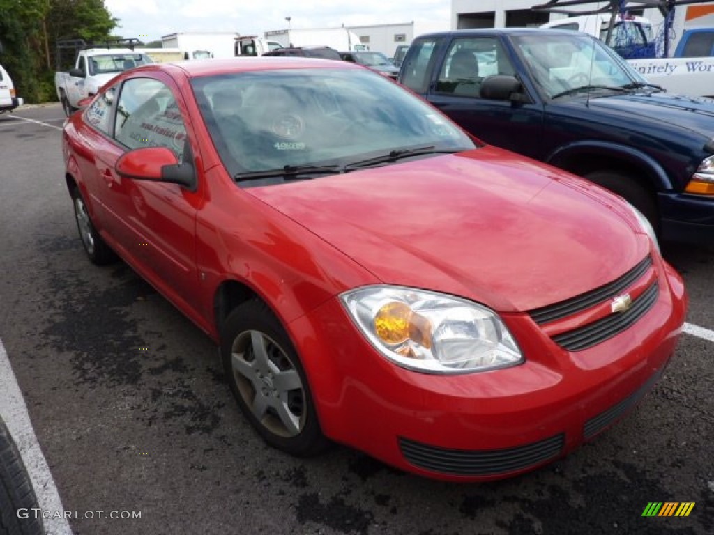 2007 Cobalt LT Coupe - Victory Red / Gray photo #1