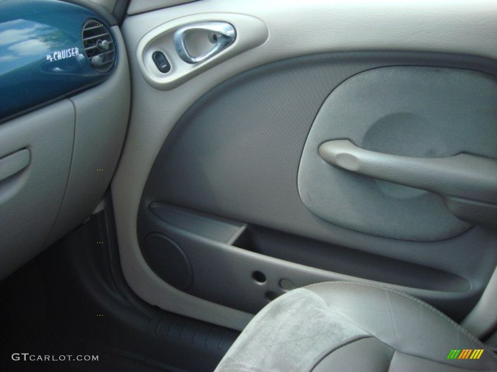 2001 PT Cruiser Limited - Aquamarine Metallic / Taupe/Pearl Beige photo #18