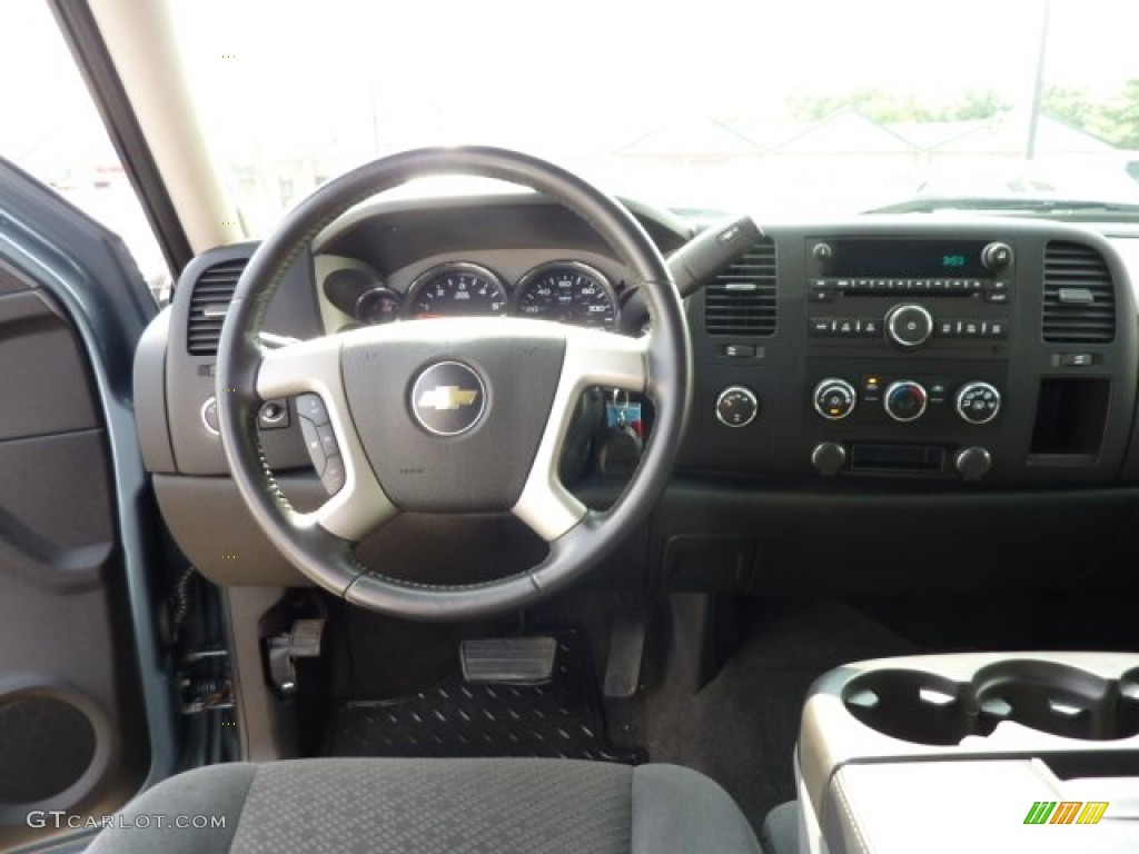 2008 Silverado 1500 LT Extended Cab 4x4 - Blue Granite Metallic / Ebony photo #15