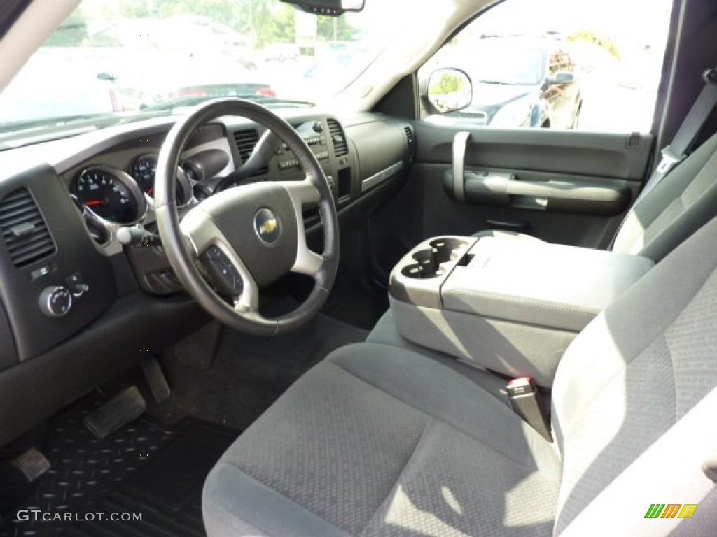 2008 Silverado 1500 LT Extended Cab 4x4 - Blue Granite Metallic / Ebony photo #17