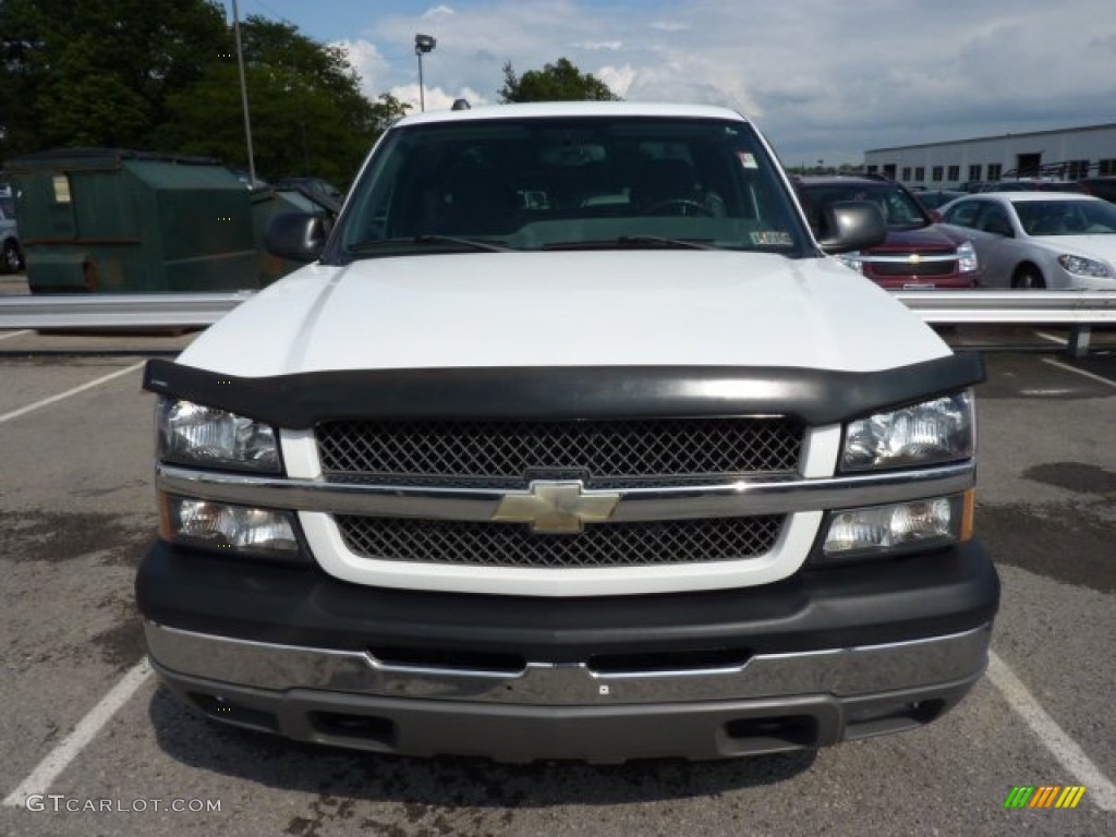 2004 Silverado 1500 Z71 Extended Cab 4x4 - Summit White / Dark Charcoal photo #2