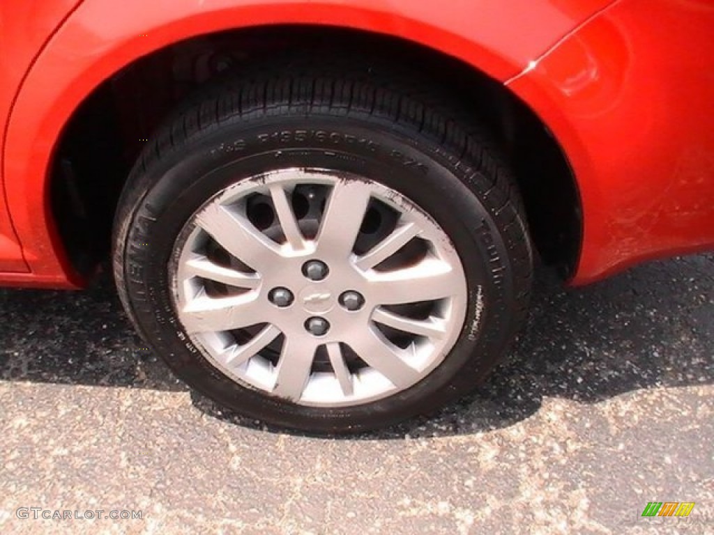 2010 Cobalt LT Sedan - Victory Red / Ebony photo #8