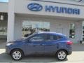 2011 Iris Blue Hyundai Tucson GLS AWD  photo #3