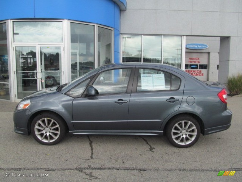 Azure Grey Metallic 2008 Suzuki SX4 Sport Sedan Exterior Photo #70360152