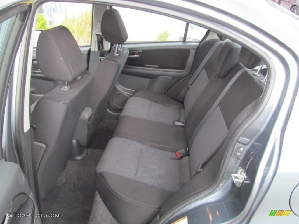 Black Interior 2008 Suzuki SX4 Sport Sedan Photo #70360224