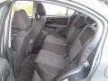 2008 Suzuki SX4 Black Interior Rear Seat Photo