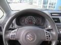 2008 Suzuki SX4 Black Interior Steering Wheel Photo