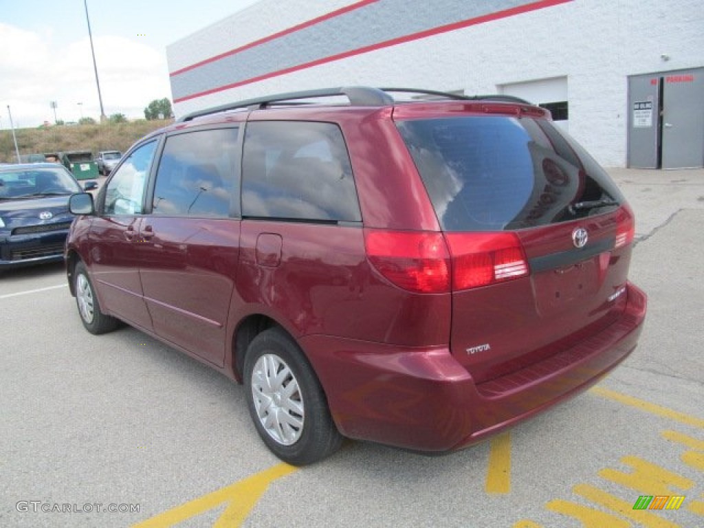 Salsa Red Pearl 2005 Toyota Sienna CE Exterior Photo #70360539
