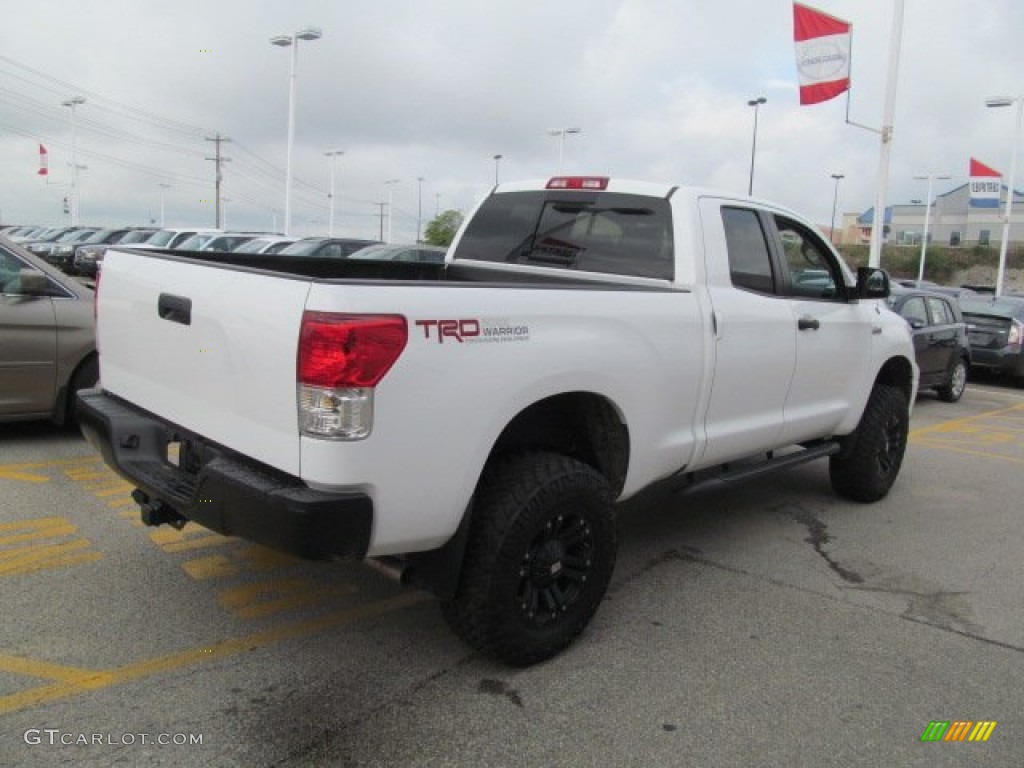 2010 Tundra TRD Rock Warrior Double Cab 4x4 - Super White / Black photo #8