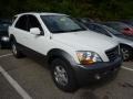 2008 Clear White Kia Sorento EX 4x4  photo #1