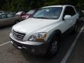 2008 Clear White Kia Sorento EX 4x4  photo #3