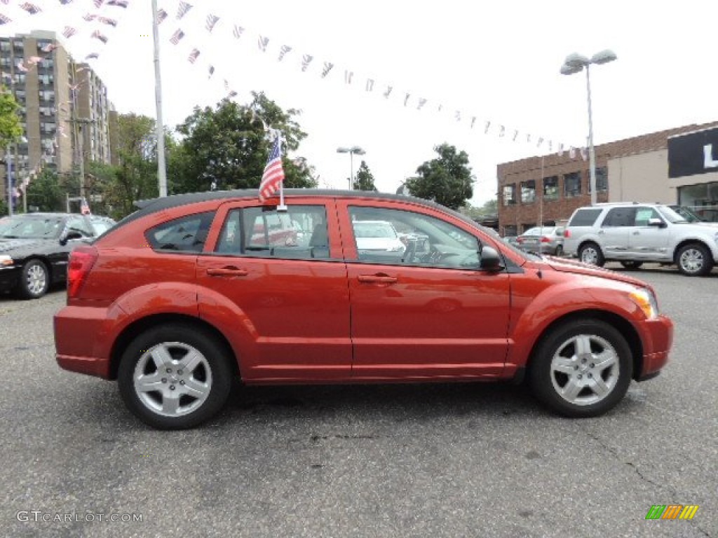 Sunburst Orange Pearl 2009 Dodge Caliber SXT Exterior Photo #70361334