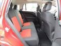 Dark Slate Gray/Orange Rear Seat Photo for 2009 Dodge Caliber #70361400