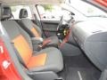 Dark Slate Gray/Orange Front Seat Photo for 2009 Dodge Caliber #70361418