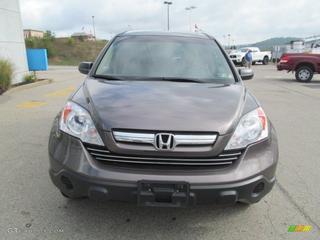 2009 CR-V EX 4WD - Urban Titanium Metallic / Ivory photo #10