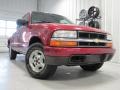 Dark Cherry Red Metallic 2003 Chevrolet S10 LS Extended Cab 4x4