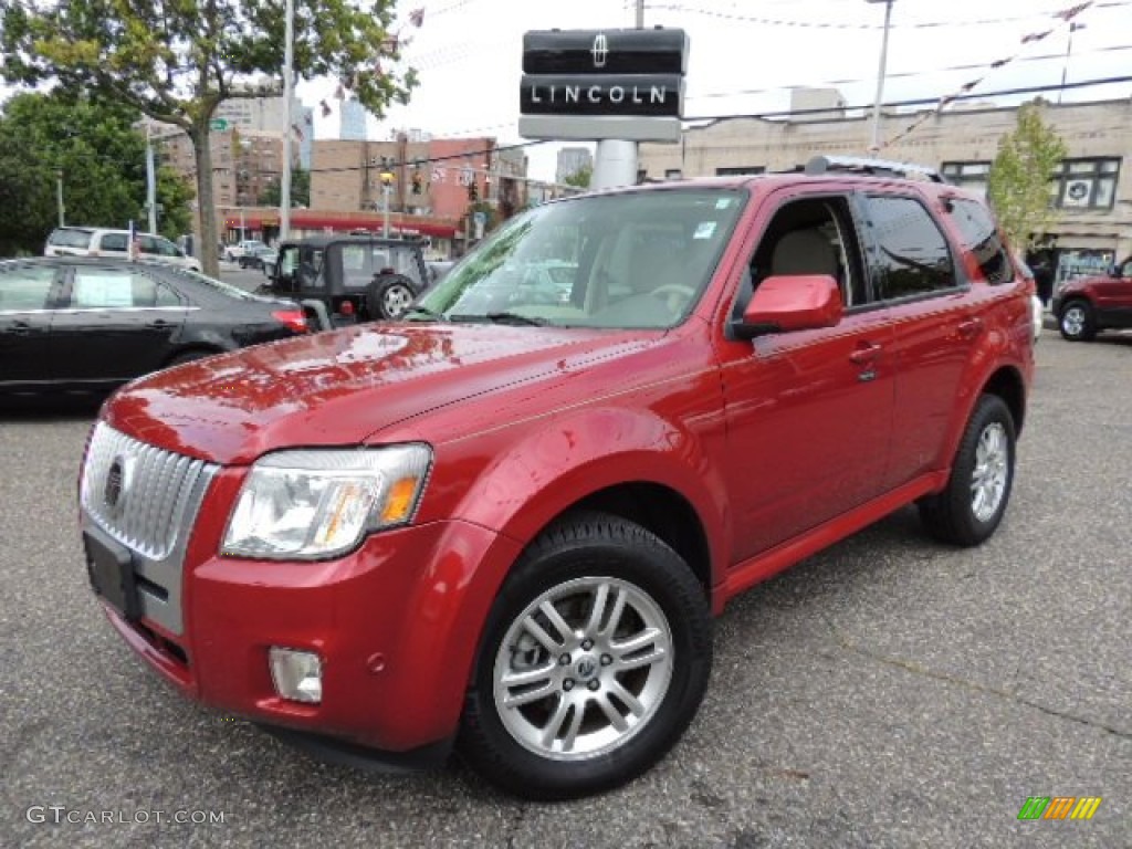 Sangria Red Metallic 2010 Mercury Mariner V6 Premier 4WD Exterior Photo #70361529