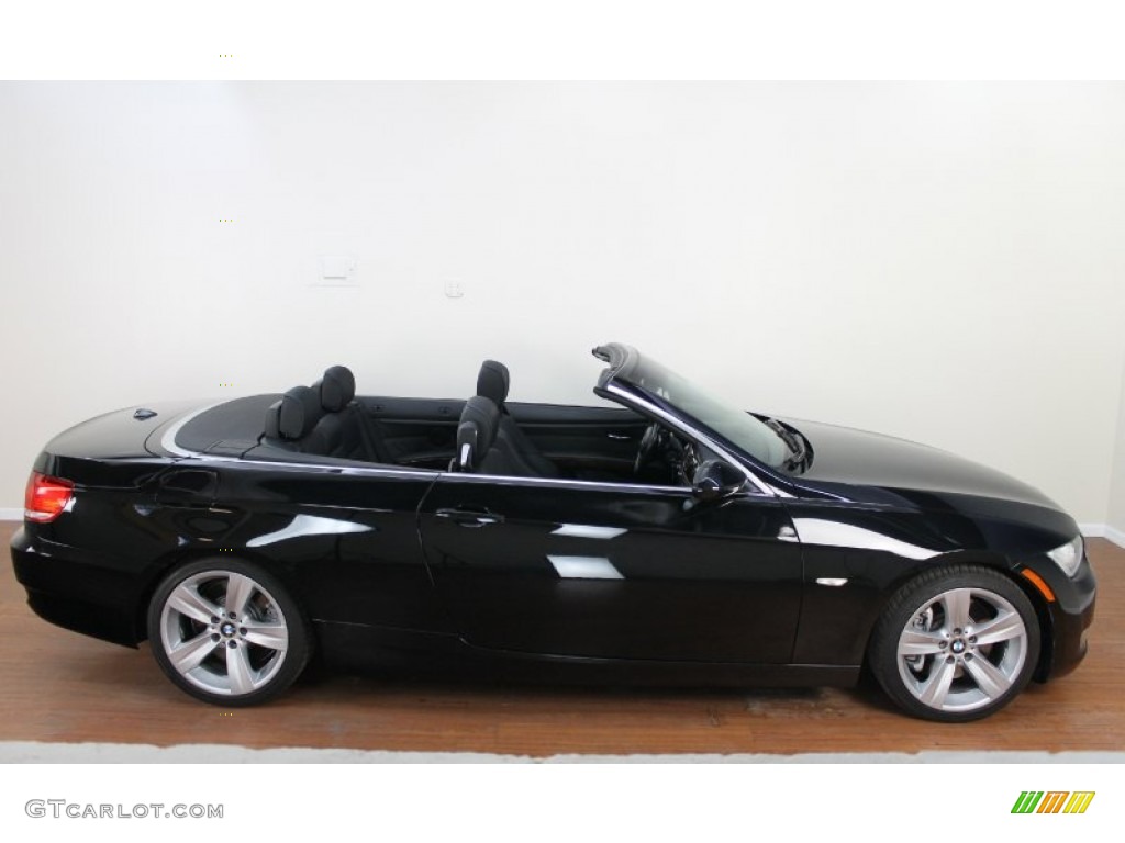 Jet Black 2008 BMW 3 Series 335i Convertible Exterior Photo #70363161