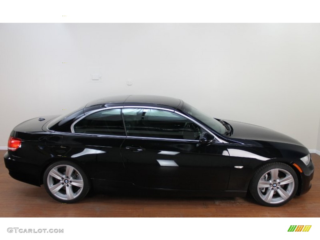 Jet Black 2008 BMW 3 Series 335i Convertible Exterior Photo #70363168