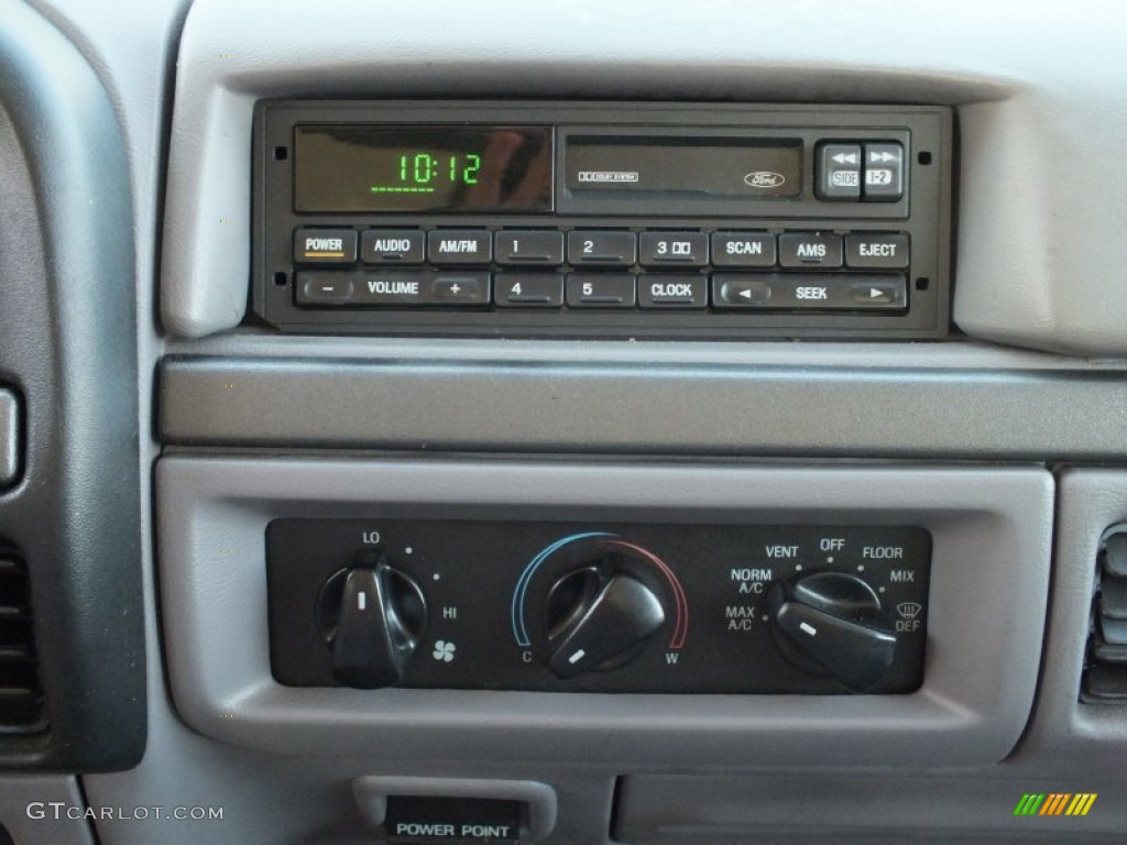 1995 Ford F150 XL Regular Cab 4x4 Controls Photo #70363848