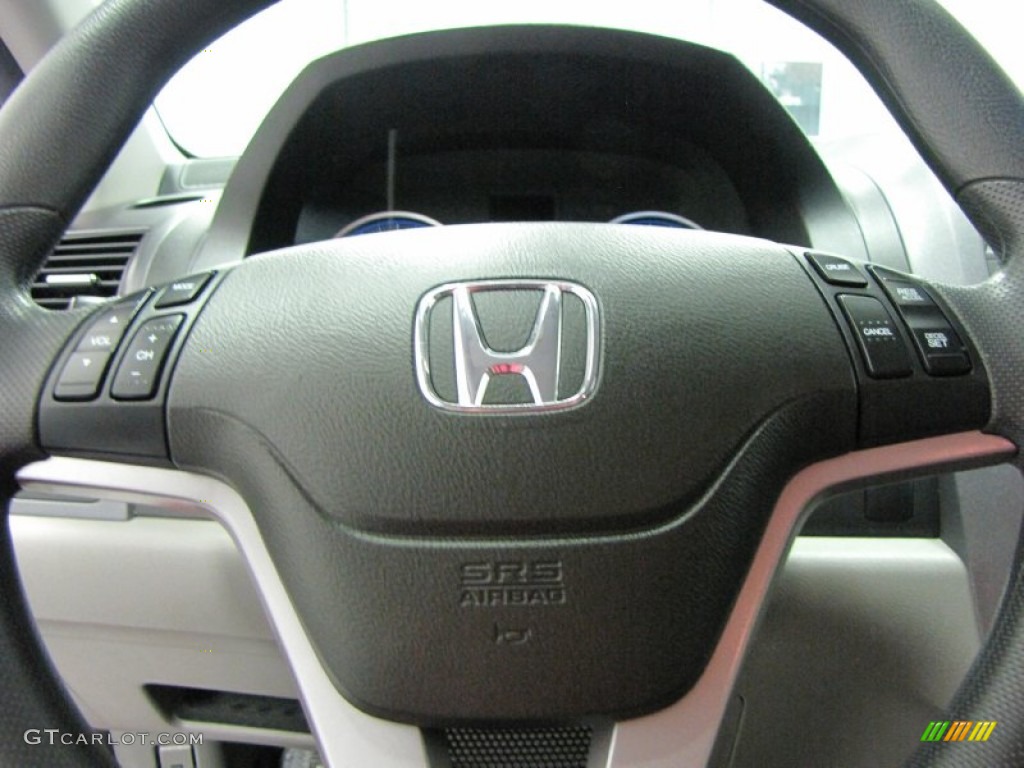 2009 CR-V EX 4WD - Tango Red Pearl / Gray photo #16