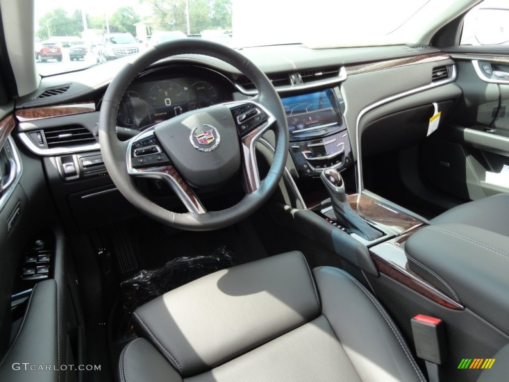 Jet Black Interior 2013 Cadillac XTS Premium AWD Photo #70364448