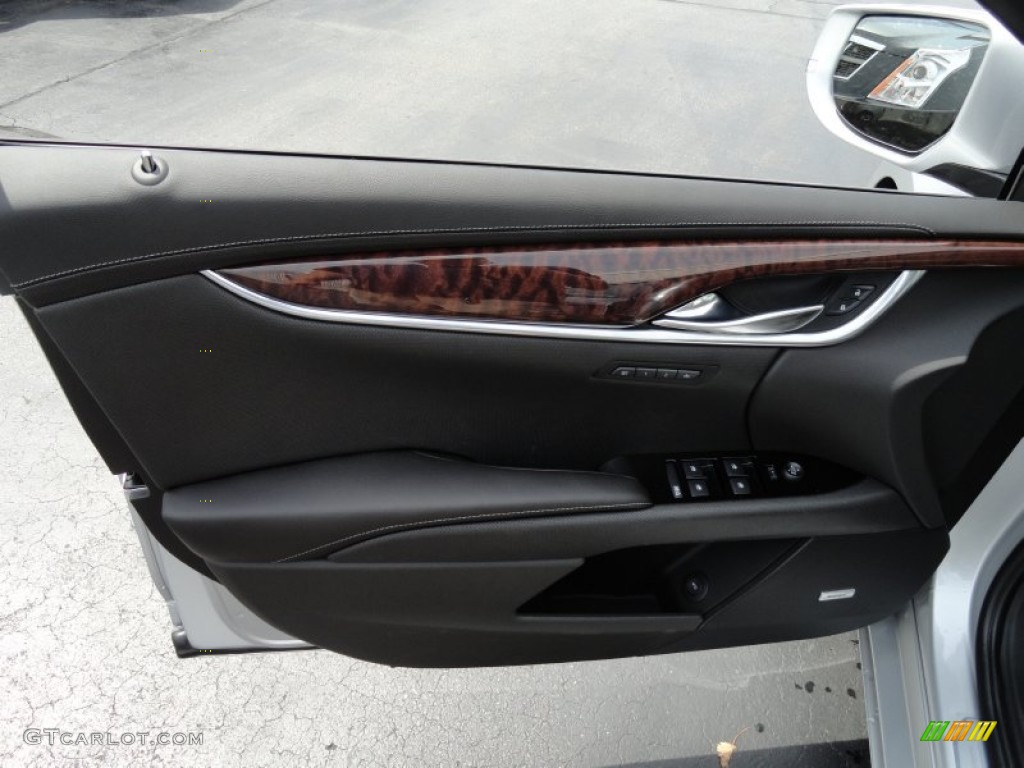 2013 Cadillac XTS Premium AWD Jet Black Door Panel Photo #70364495