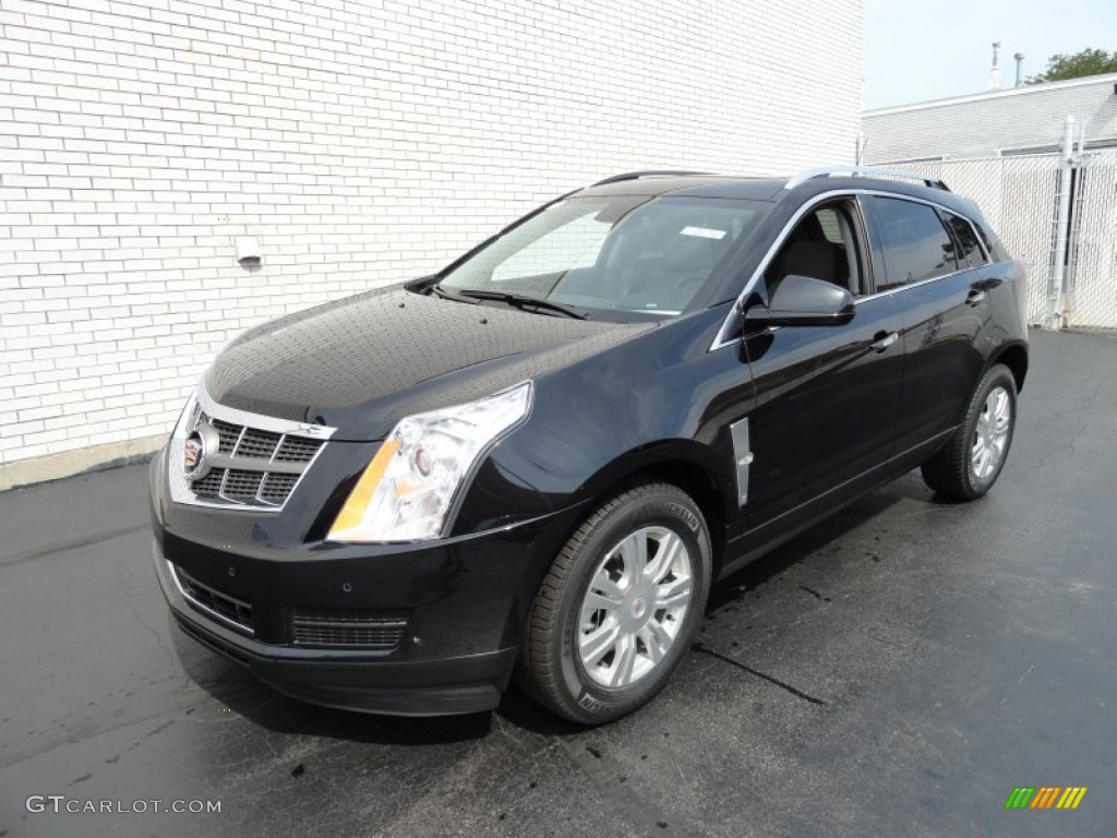 2012 SRX Luxury - Black Ice Metallic / Titanium/Ebony photo #1