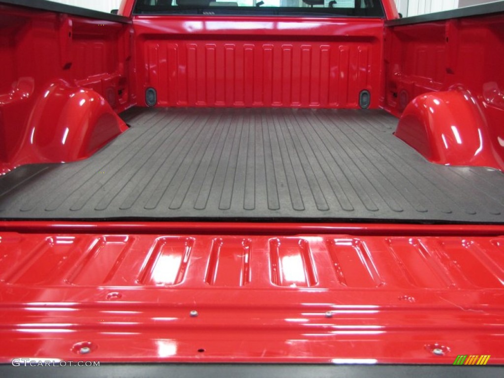 2010 F150 XL Regular Cab - Red Candy Metallic / Medium Stone photo #5