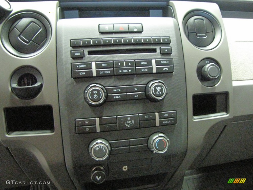 2010 F150 XL Regular Cab - Red Candy Metallic / Medium Stone photo #17