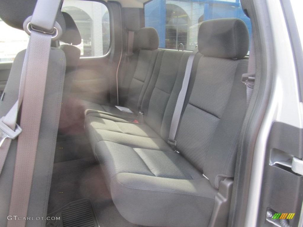 2012 Silverado 1500 LT Extended Cab 4x4 - Silver Ice Metallic / Ebony photo #12
