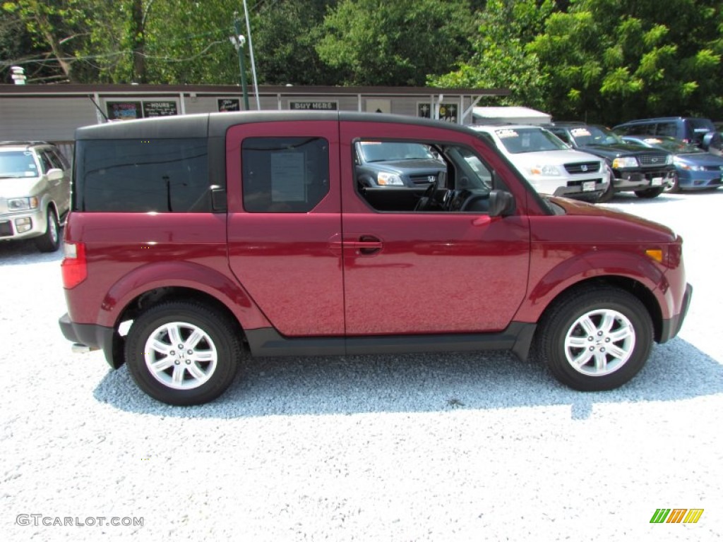 2006 Element EX-P AWD - Tango Red Pearl / Black/Gray photo #3