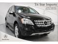 Obsidian Black Metallic 2010 Mercedes-Benz ML 350 4Matic