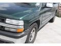 2001 Forest Green Metallic Chevrolet Silverado 1500 Extended Cab  photo #3