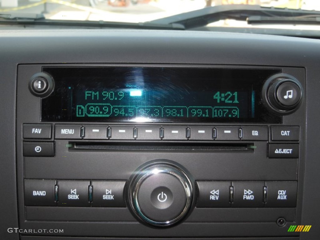 2011 Sierra 1500 SLE Crew Cab - Gray Green Metallic / Ebony photo #18