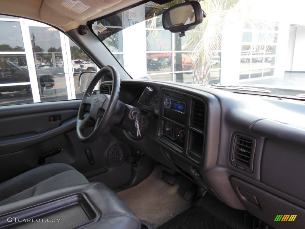 2007 Silverado 1500 Classic Work Truck Extended Cab - Graystone Metallic / Dark Charcoal photo #6