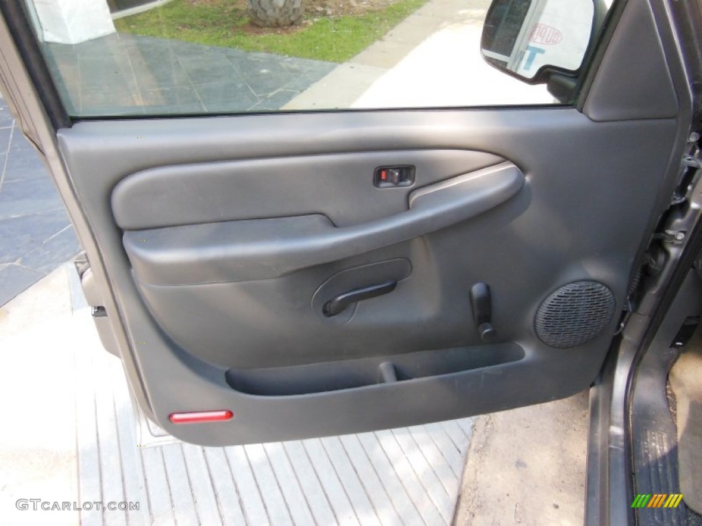 2007 Silverado 1500 Classic Work Truck Extended Cab - Graystone Metallic / Dark Charcoal photo #13