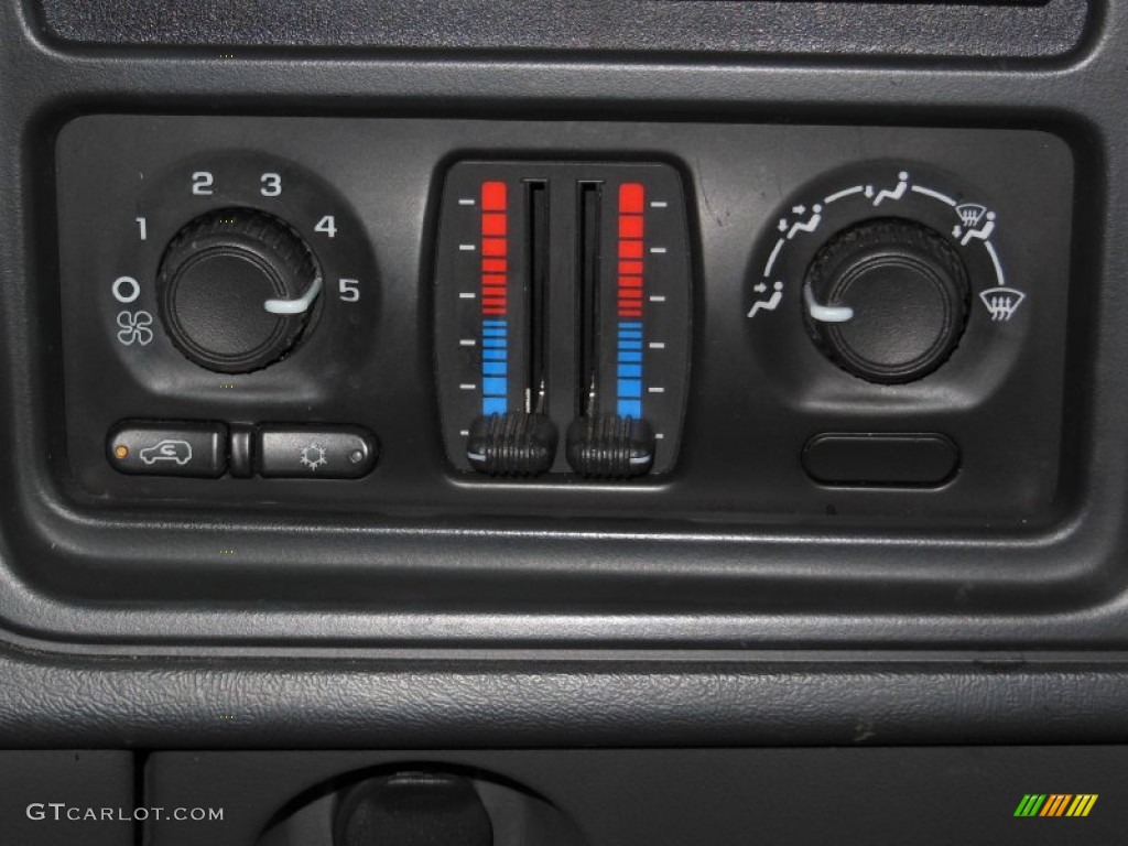 2007 Chevrolet Silverado 1500 Classic Work Truck Extended Cab Controls Photo #70368531