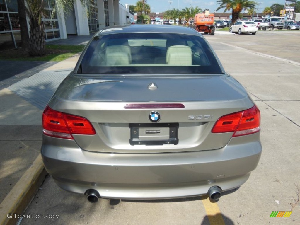 2008 3 Series 335i Convertible - Platinum Bronze Metallic / Cream Beige photo #3