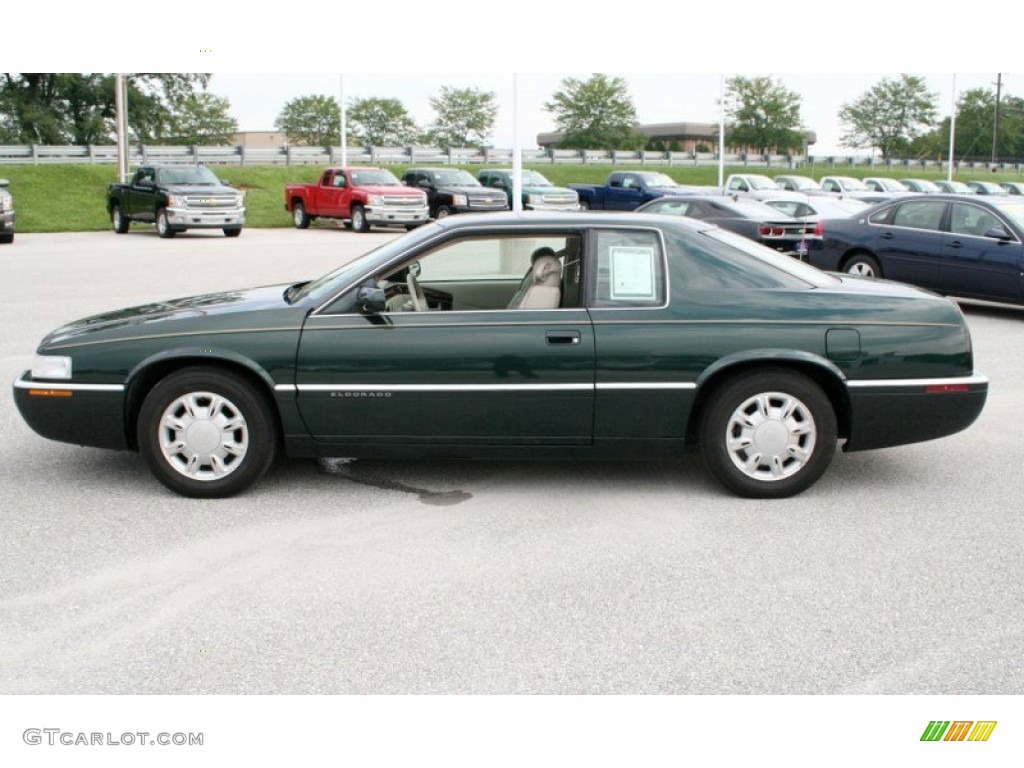 Polo Green Metallic 1995 Cadillac Eldorado Standard Eldorado Model Exterior Photo #70368786