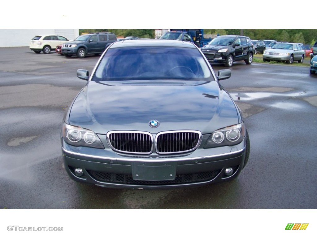 2006 7 Series 750Li Sedan - Titanium Grey Metallic / Black/Black photo #2